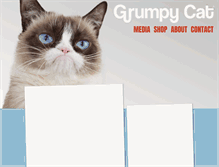 Tablet Screenshot of grumpycats.com